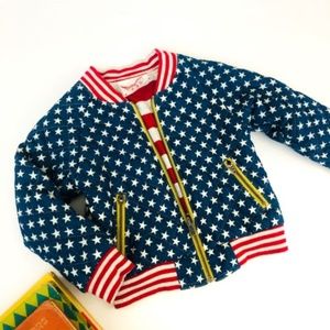 Paper Wings Stars & Stripes Jacket Sz 3